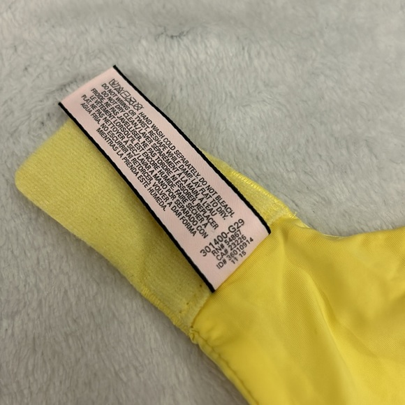 VS push up full coverage daffodil yellow bra - Picture 5 of 8